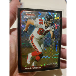 Topps Bowman Chrome Football Refractor Atlanta Falcons Brian Finneran Insert 250